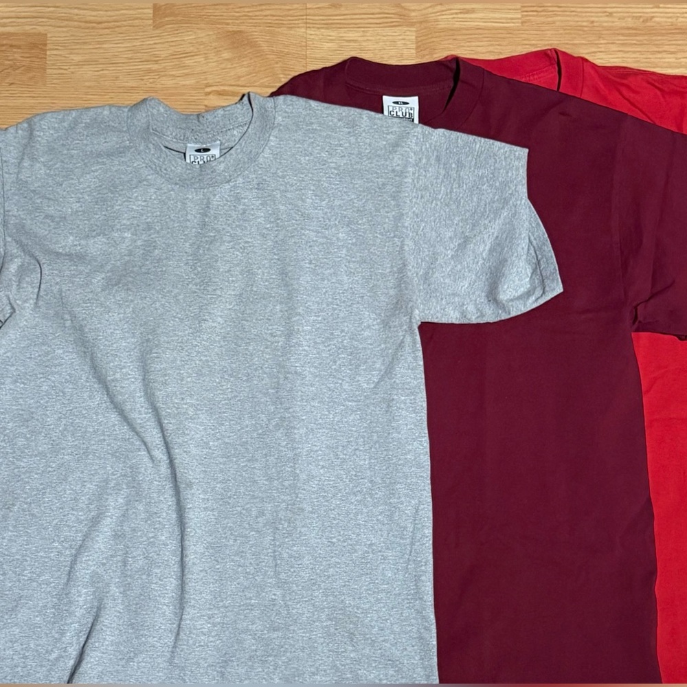 Three ProClub Shirts.